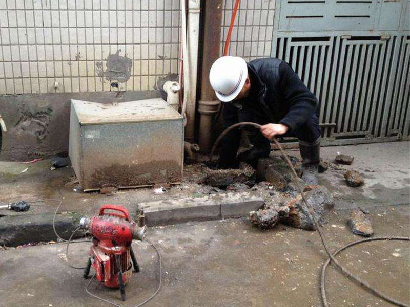 延长疏通下水道-洗菜池疏通