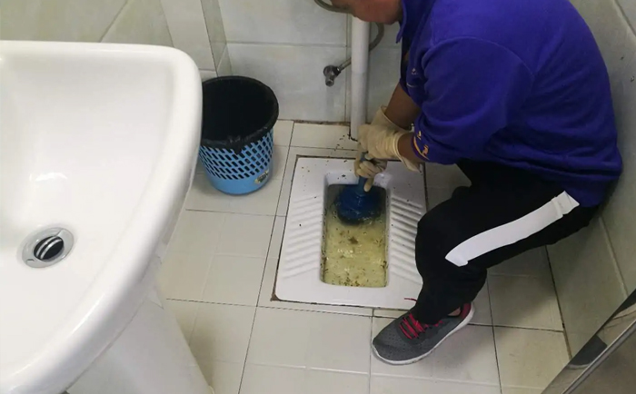 延长疏通蹲坑